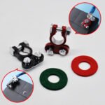 Battery Terminal Connector 4pcs, Automotive Battery Post Clamp, Anti-Corrosion Adjustable Positive Negative Auto Replacement Parts - Imagen 5