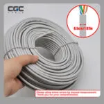 24AWG 50m/164FT Massives LAN-Netzwerkkabel Ethernet RJ45-Draht, Cat5 CCA-Draht, lose, für den Innen- und Außenbereich.