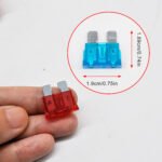 20PCS Standard Car Fuses, Mixed 5A/7.5A/10A/15A/20A/25A/30A, Blade-Model Automotive Fuses, for Car Boat Truck SUV Automotive Replacement Fuses. - 图片 5