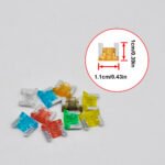 20PCS Car Fuses - Professional Low Profile Mini Blade Fuses Automotive for Car, Truck, RV, Boat with Fuse Puller (5A 7.5A 10A 15A 20A 25A 30A) - Imagen 2