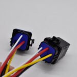 Automotive Relay 1 Pack Kit, 4P 12V/40A SPST Heavy Duty with Harness Socket, 12AWG+16AWG Tinned Copper Wires for Car Boat Auto Fan Relays – Bild 3