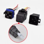 Automotive Relay 1 Pack Kit, 4P 12V/40A SPST Heavy Duty with Harness Socket, 12AWG+16AWG Tinned Copper Wires for Car Boat Auto Fan Relays – Bild 8