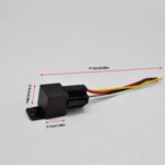 1PC Automotive Relay, 12V40A 4Pin Universal Power Relay with Harness, 16AWG+18AWG Tinned Copper Wires for Car Vehicle Motor Switch - 图片 6