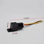 1PC Automotive Relay, 12V40A 4Pin Universal Power Relay with Harness, 16AWG+18AWG Tinned Copper Wires for Car Vehicle Motor Switch – Bild 6