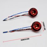2PCS 1157 LED Bulbs Socket, Signal Light Socket Wiring Harness. - 图片 3