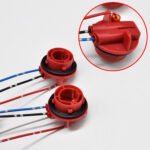 2PCS 1157 LED Bulbs Socket, Signal Light Socket Wiring Harness. - 图片 4