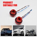 2PCS 1157 LED Bulbs Socket, Signal Light Socket Wiring Harness. - 图片 5