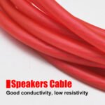 Amp Install Kit, 8GA CCA Car Audio Speakers Wiring, Complete Amplifier Installation Kit with RCA Cables Speakers Cable - 图片 5