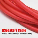 Amp Install Kit, 8GA CCA Car Audio Speakers Wiring, Complete Amplifier Installation Kit with RCA Cables Speakers Cable - 图片 5