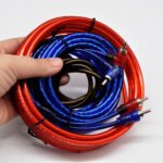 Amp Install Kit, 2.5 Square Meter Car Audio Speakers Wiring Kit CCA, Complete Amplifier Installation with RCA Cables - Imagen 3