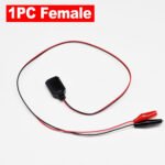 2PCS 60cm/2FT USB Electrical Testing, 2PCS USB Male/USB Female to Alligator Clips 60cm, Alligator Clip to USB Test Lead Adapter with Clip Power Detection Connection Line - 图片 3