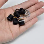 5PCS DC5.5x2.1mm socket (DC-022), internal thread DC barrel shaped DC power adapter connector - 图片 2