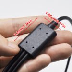 3 to1 DC Power Splitter Cable 1 Female to Plug Connection, 5.5mm x 2.1mm DC Power Supply Splitter Cord for CCTV Security Camera Led Strip Light - Image 9