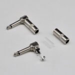 5PCS 6.35MM Right-Angle Mono Guitar Plugs, 6.35mm 1/4" 90?? Right Angle Nickel-Plated Audio Plug, TS Male to Female Solder Connector Fiberglass Insulator for Instrument Cables???ַ?????245?? – Bild 6