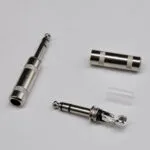 5PCS 6.35MM Guitar Plugs, 6.35mm Male 1/4" TS Plug Audio Connector, Solder Jack Adapter for Guitar Speaker Microphone Instrument Audio Cables – Bild 7