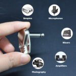 1PC 6.35MM Guitar Plugs, 6.35MM 90 Degree Elbow Single Channel Guitar Plug, Port Adapter for Single Channel Audio Connections Microphone Amplifier Audio Conversion - 图片 7