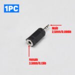 1PC 2.5mm to 3.5mm Audio Adapter, Stereo Jack 2.5mm Male to 3.5mm Female Convertor, Headphone Audio Adapter for Tablets Smartphones All Mobile Devices - 图片 3