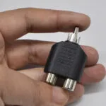 1PC RCA Adapter, RCA Audio Video Splitter Dual Female to Male Plug, AV TV Cable Conversion Connector Plug and Play Simple Operation Audio Adapter - 图片 5