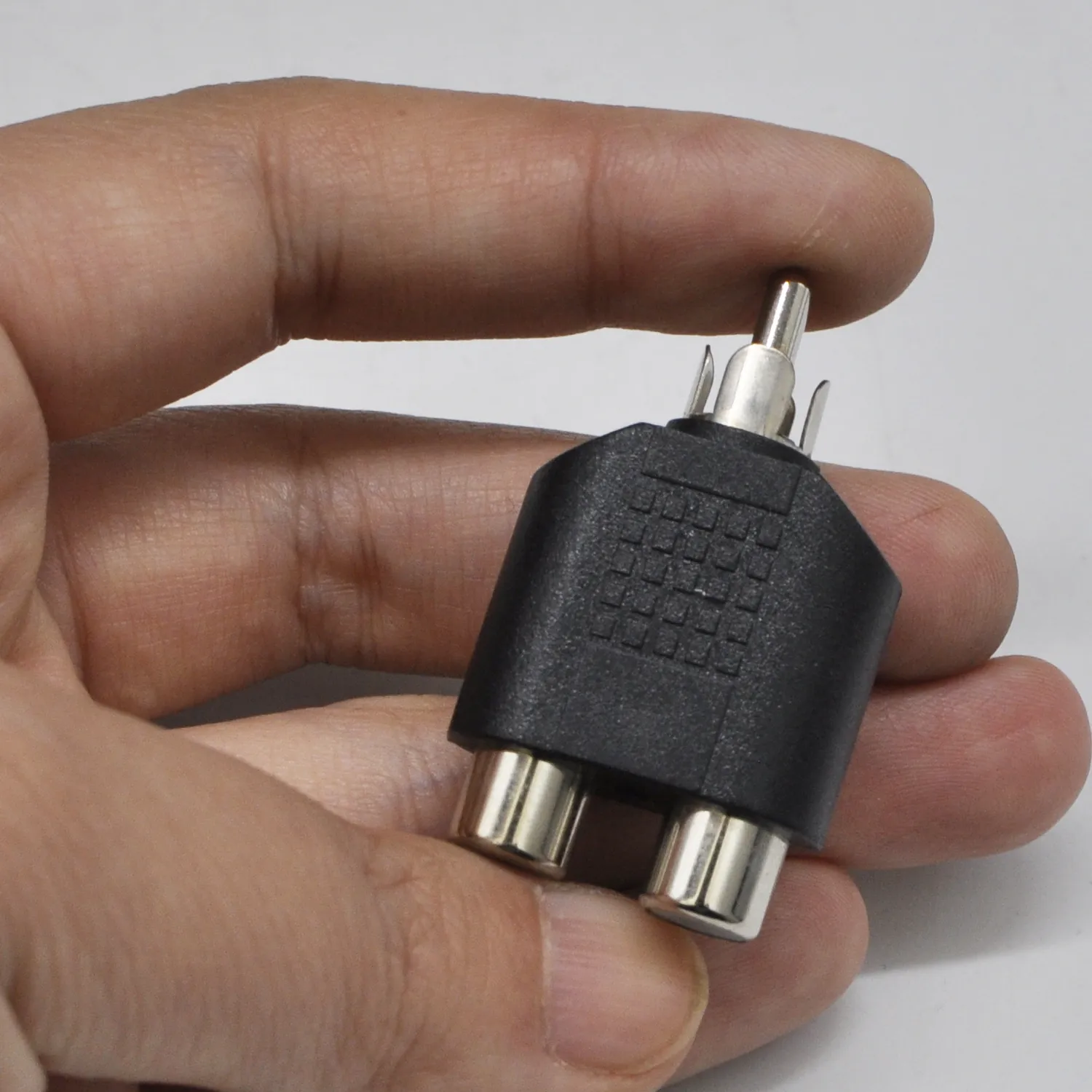 1PC RCA Adapter, RCA Audio Video Splitter Dual Female to Male Plug, AV TV Cable Conversion Connector Plug and Play Simple Operation Audio Adapter - 图片 5