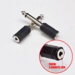 1PC Headphone Audio Adapter Converter 3.5mm Female to 6.35mm Male Connector Adapter for Digital Piano Keyboard Stereo guitar - 图片 8