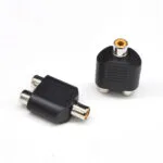 1PC RCA adapter, Female to Dual Female RCA Splitter, Audio Video Conversion Connector Plug and Play for AV TV Cable Conversion Simple to Use - 图片 6