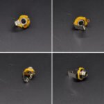 10PCS Electric Guitar Input Jack, 1/4 Inch 6.35mm Mono Guitar Input Socket, Nut & Washer Included for All Electric Guitar Bass Guitar Models - 图片 4