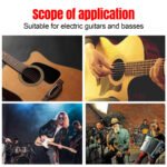 10PCS Electric Guitar Input Jack, 1/4 Inch 6.35mm Mono Guitar Input Socket, Nut & Washer Included for All Electric Guitar Bass Guitar Models - 图片 9