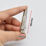 2PCS Tool-Free BNC Male Connector, Spring Model Coaxial Adapter RG59/RG6 Compatible, Screw Clamping No Soldering Required Coax Fitting - Imagen 7