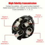 2PCS New Speakon Cable Adapter Connectors, 4-Pole Twist Lock Audio Adapter, Durable for NL2FC NL4FC NLT4X NL4FX Pro Audio System - 图片 2