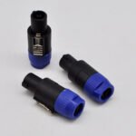 2PCS New Speakon Cable Adapter Connectors, 4-Pole Twist Lock Audio Adapter, Durable for NL2FC NL4FC NLT4X NL4FX Pro Audio System - 图片 7