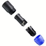 2PCS New Speakon Cable Adapter Connectors, 4-Pole Twist Lock Audio Adapter, Durable for NL2FC NL4FC NLT4X NL4FX Pro Audio System - 图片 9