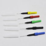 5PCS Multifunctional Probe For Vehicle Detection Nondestructive, Insulation Puncture Probe Tip, Multimeter Back Rear Probe, 30V Thread Design - Image 2