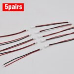 10Pairs JST connector kit, ph2.0 Connector | 2Pin Female and Male Plug Connector with 100mm Wire Cables - 图片 2