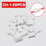 60PCS CH-(1/2/3) Spring Press Model Quick Wire Connector Terminal Blocks suit, Cable Clamp Connection Board Connectors, for Lighting Electrical Wire Connection. - Image 4