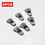 6PCS T-Tap Wire 2 Pin Connectors, 3 Way 2 Pin Tap Wire Connectors - No Wire Stripping, Solderless, Fits 22-18 AWG Stranded/Solid Electrical Wires. - 图片 2