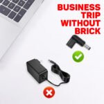 6PCS Set 90 Degree USB Model-C Female to Male DC Barrel Connectors in Various Sizes | 3.0x1.1mm 3.5x1.35mm 4.0x1.7mm 4.8x1.7mm 5.5x2.1mm 5.5x2.5mm - Ideal for Router Charging & More – Bild 6