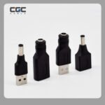 Commonly USB to DC Power Adapter, DC 5.5x2.1mm male Connector to USB Female, DC 5.5x2.1mm Female Connector to USB male, DC 5.5x2.1mm Female Connector to USB Female, DC 5.5x2.1mm male Connector to USB male.