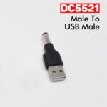 Commonly USB to DC Power Adapter, DC 5.5x2.1mm male Connector to USB Female, DC 5.5x2.1mm Female Connector to USB male, DC 5.5x2.1mm Female Connector to USB Female, DC 5.5x2.1mm male Connector to USB male. - Imagen 4