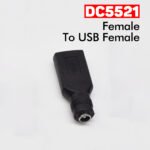 Commonly USB to DC Power Adapter, DC 5.5x2.1mm male Connector to USB Female, DC 5.5x2.1mm Female Connector to USB male, DC 5.5x2.1mm Female Connector to USB Female, DC 5.5x2.1mm male Connector to USB male. - Imagen 5