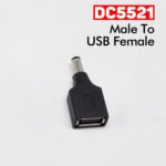 Commonly USB to DC Power Adapter, DC 5.5x2.1mm male Connector to USB Female, DC 5.5x2.1mm Female Connector to USB male, DC 5.5x2.1mm Female Connector to USB Female, DC 5.5x2.1mm male Connector to USB male. - Imagen 7