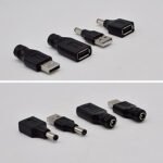 Commonly USB to DC Power Adapter, DC 5.5x2.1mm male Connector to USB Female, DC 5.5x2.1mm Female Connector to USB male, DC 5.5x2.1mm Female Connector to USB Female, DC 5.5x2.1mm male Connector to USB male. - Imagen 9