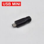 USB to DC Power Adapter Converter, 5.5mm x 2.1mm Units DC Female to USB C/ Micro/ MINI Male Adapter Connectors Adapter. – Bild 5