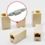 10PCS Ethernet Coupler, Dual-Port Ethernet Straight-Through Adapter, Compact Design Ethernet Cable Extender for Wired Networking It Professionals - 图片 8