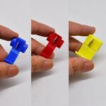 60PCS Non-Stripping Wire Splitting Kit - Red/Blue/Yellow Quick Clips, 25 Red and 25 Blue and 10 Yellow clips for 0.2-5.3mm2 AWG cables! Tool-free, no stripping needed, ideal for automotive, home wiring, and LED setups. - Image 5